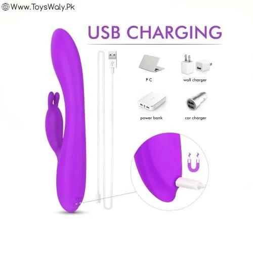 G Spot Rabbit Vibrator With Heating Function