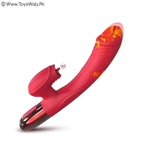 Powerful  Heating Rabbit Vibrator G Spot Vibrators Dildo