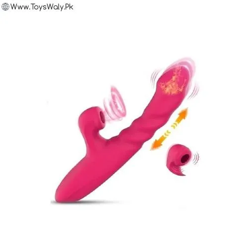 Sucking Licking Heating Thrusting Vibrator