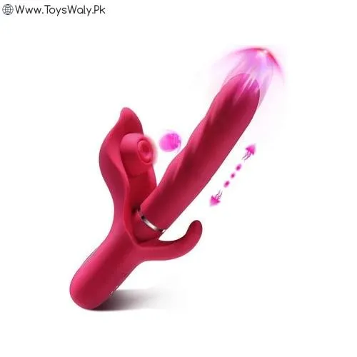 Thrusting Dildo Rabbit Vibrator
